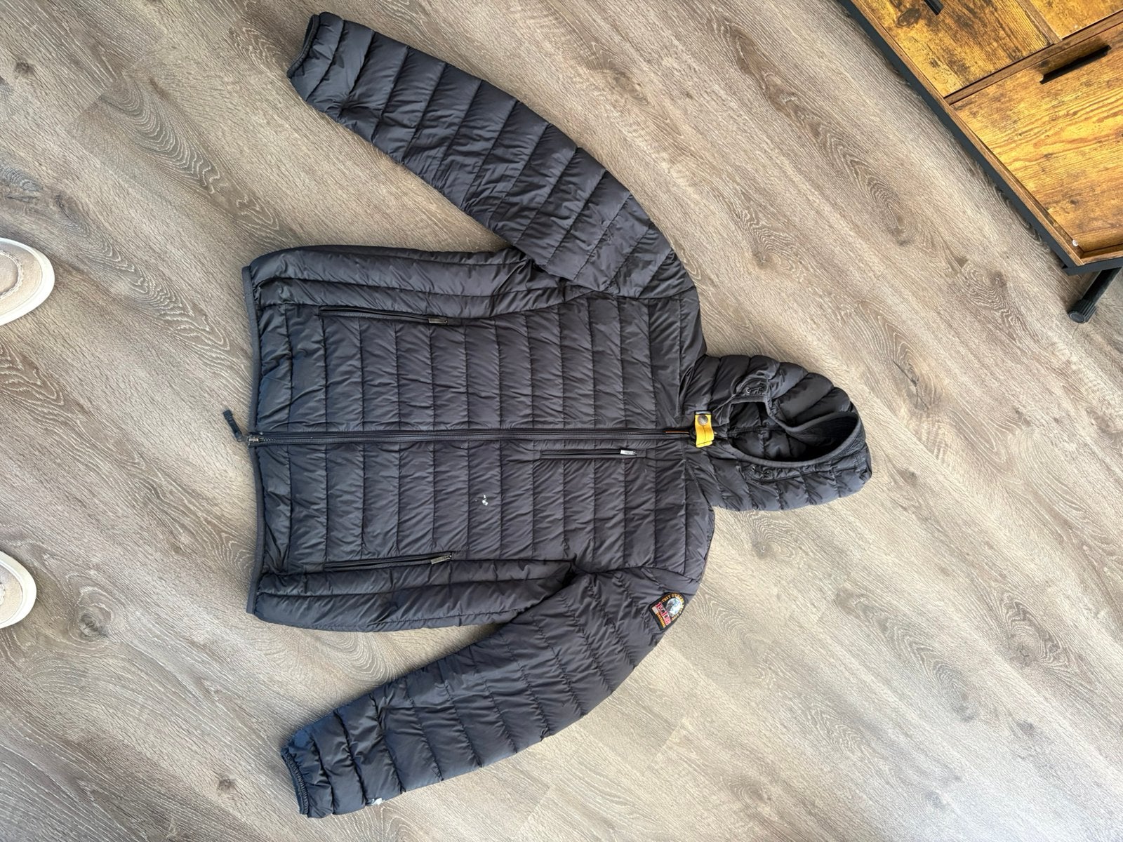 Parajumper jas, Kleding | Heren, Jassen | Zomer, Ophalen of Verzenden, Gedragen, Maat 52/54 (L), Zwart