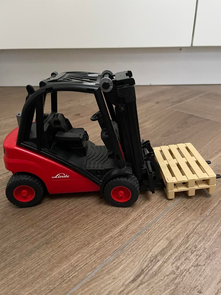 playmobile heftruck bruder, Ophalen of Verzenden, Zo goed als nieuw