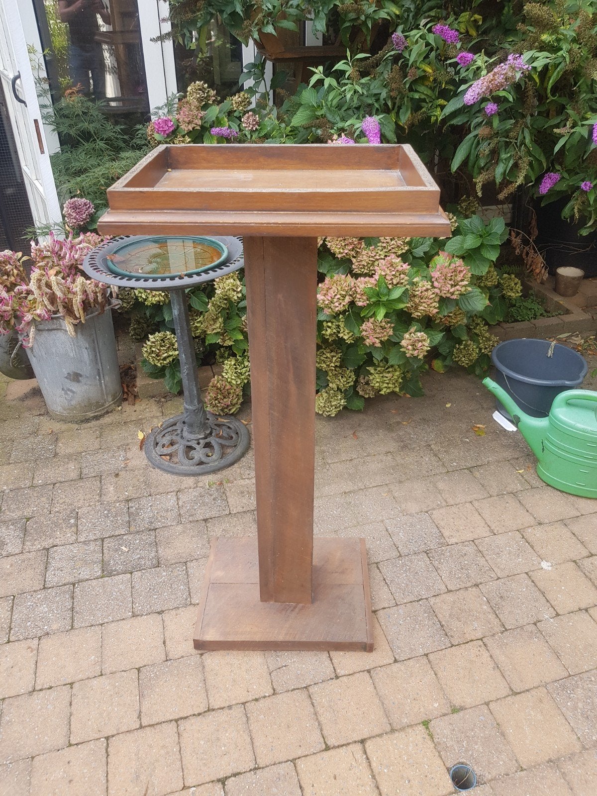 houten standaard voor vogel of andere kooi, Ophalen, Gebruikt