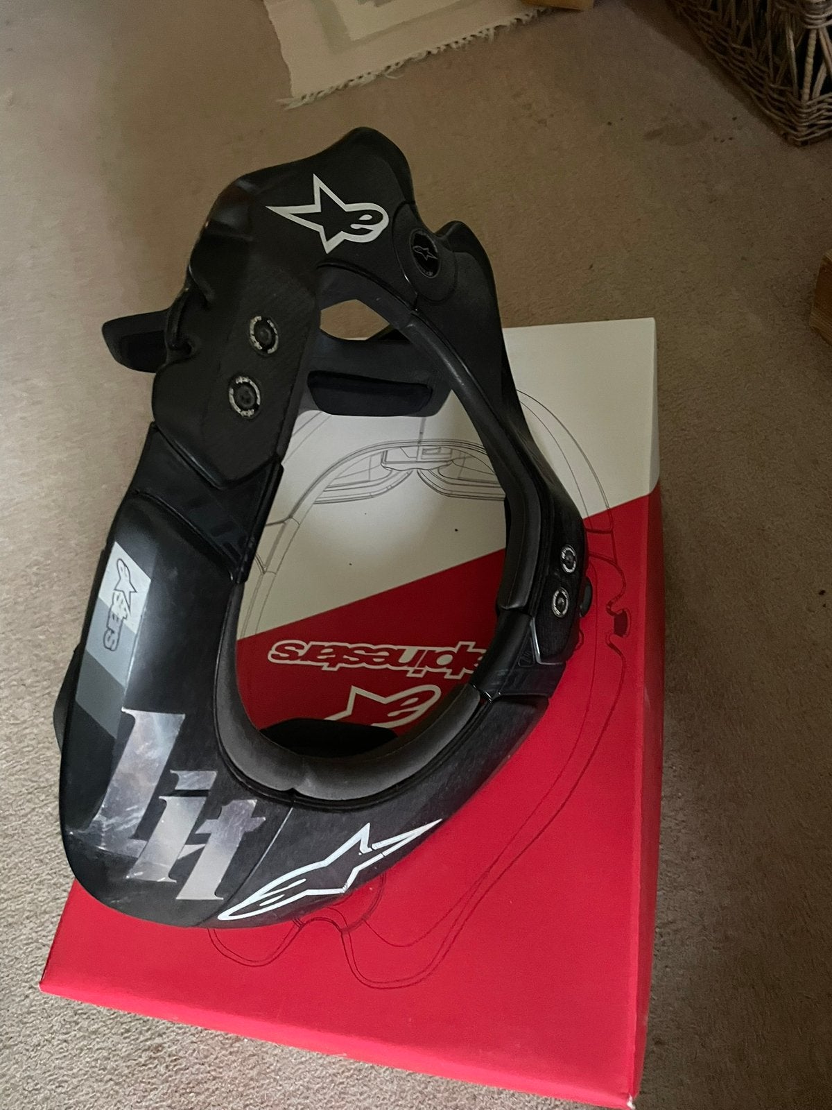 Alpinestars neckbrace, Ophalen of Verzenden, Tweedehands, Overige merken