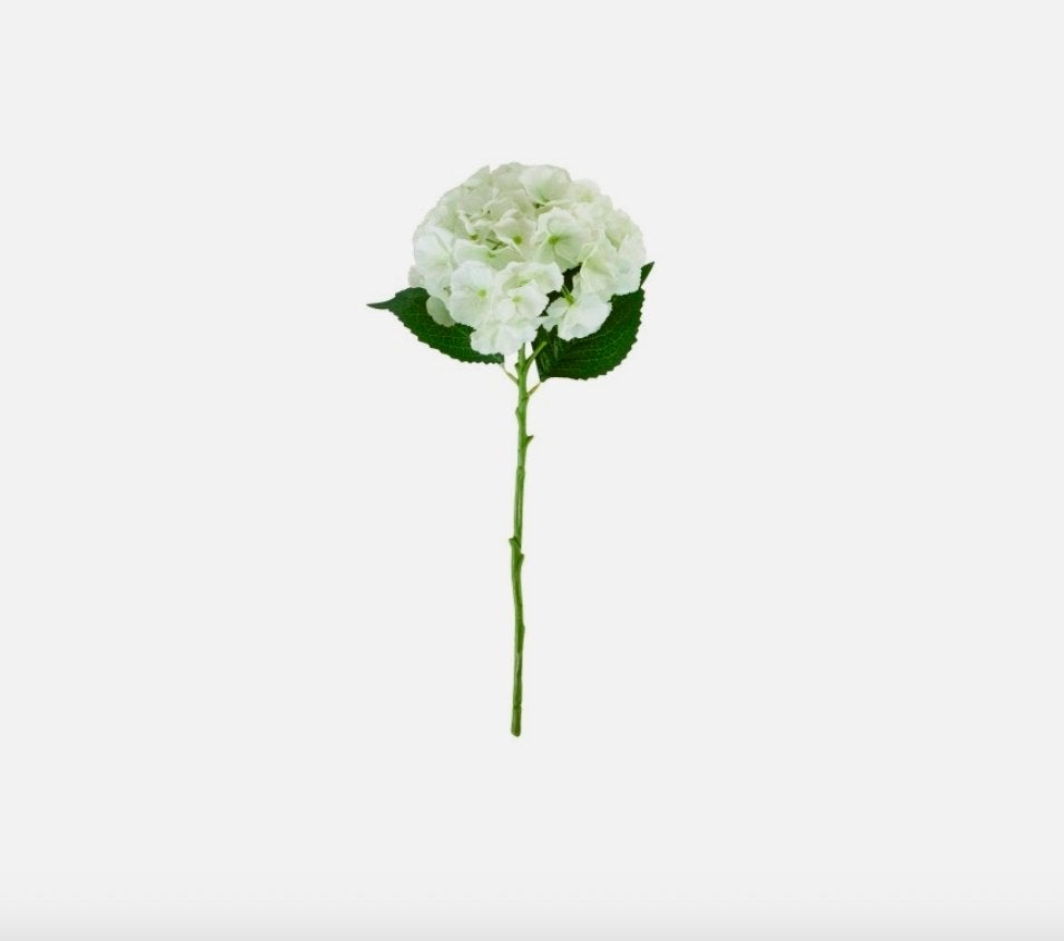 House Doctor Hortensia wit kunstbloem NIEUW HDHydrangea, Inclusief kunstbloemen, Binnen, Kunstbloem, Nieuw