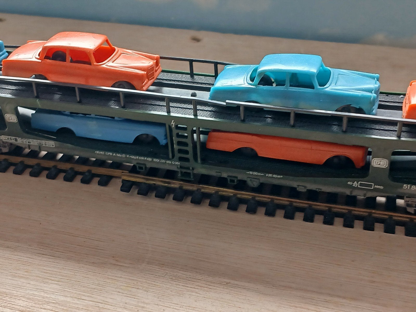 Lima Autotransportwagen HO Gebruikt, Hobby en Vrije tijd, Modeltreinen | H0, Ophalen of Verzenden