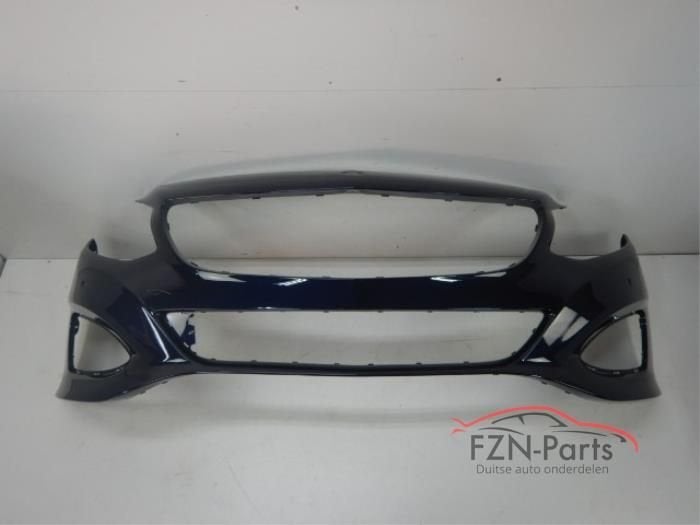 Mercedes-Benz B-klasse W246 Facelift Voorbumper 6PDC Blauw, Auto-onderdelen, Ophalen of Verzenden, Gebruikt, Voor, Bumper