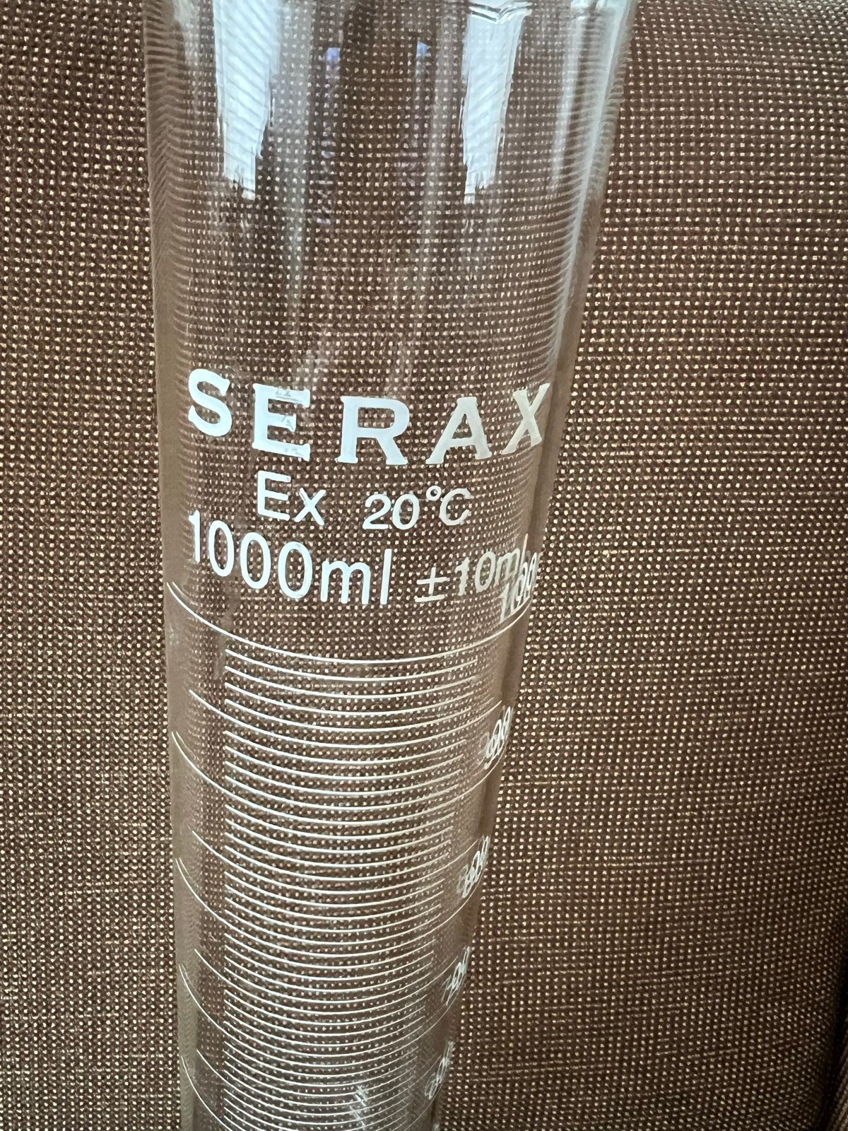 Serax Maatcilinder 1000ml - Laboratorium Glaswerk, Ophalen