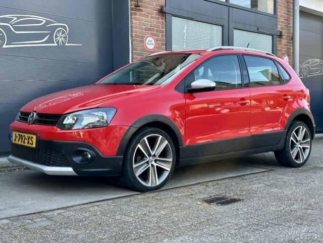 Volkswagen Polo 1.2 TSI 77KW DSG 2010 Rood, Auto's, Volkswagen, Bedrijf, Te koop, Polo, Airbags, Airconditioning, Centrale vergrendeling