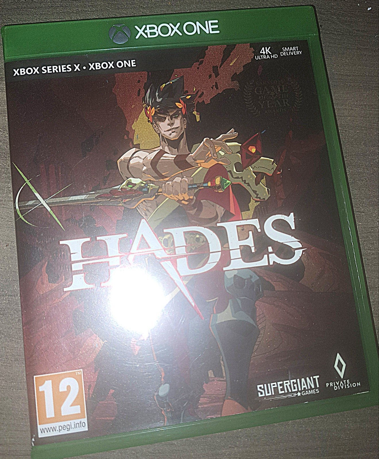 HADES  xbox one z.g.a.n., Avontuur en Actie, 1 speler, Ophalen of Verzenden, Zo goed als nieuw