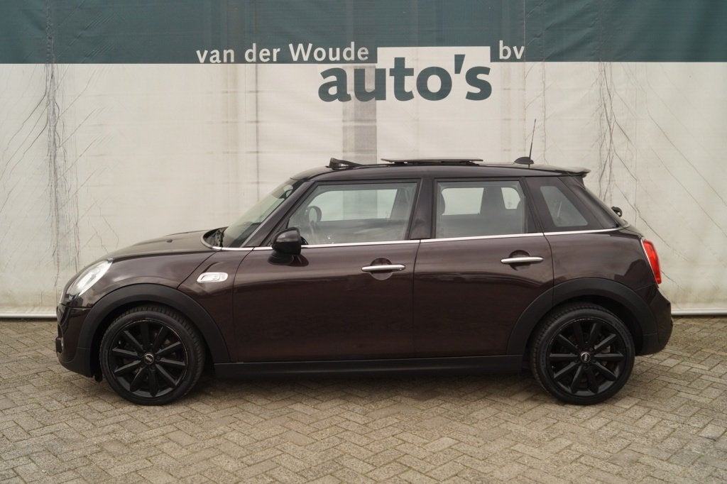 MINI Cooper 2.0d 170pk Automaat Cooper SD Chili -PANO-NAVI-, Auto's, Mini, Dealer onderhouden, 4 cilinders, Bruin, Origineel Nederlands