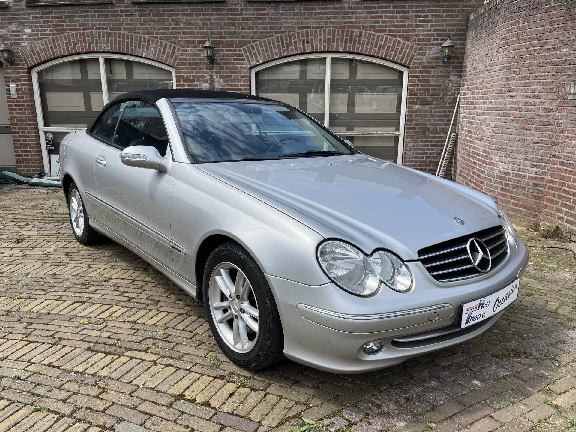 Mercedes-Benz CLK-Klasse Cabrio 240 Avantgarde Airco/Cruise/, Auto's, Achterwielaandrijving, Gebruikt, 2597 cc, Cabriolet