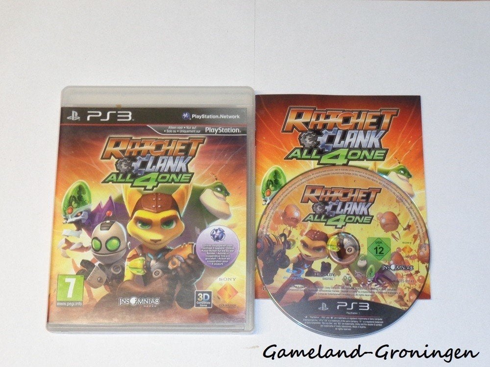 Ratchet & Clank All 4 One (PS3), Gebruikt, -, -, 1 speler