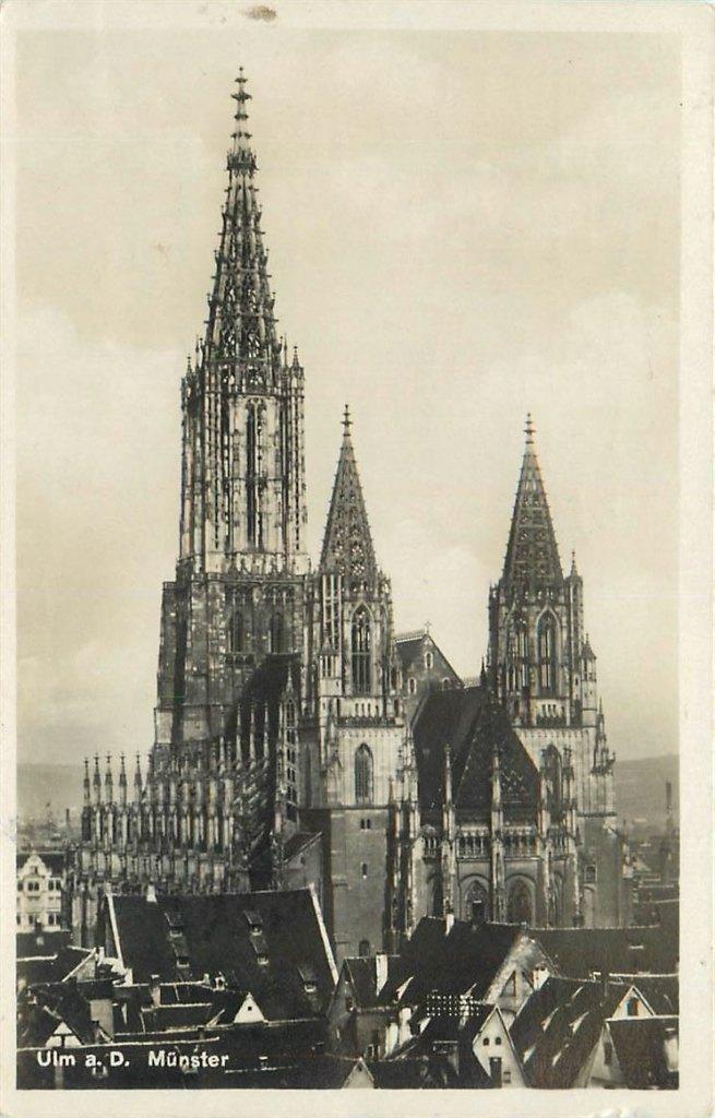 701-395-043 Ulm Munster, Verzenden, Voor 1920, Duitsland