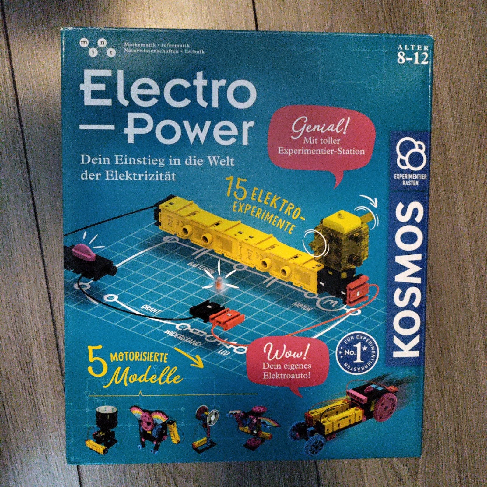 Kosmos Electro-Power Experimenteerset - Elektronica, Ophalen of Verzenden, Gebruikt, Bouwen, Met licht