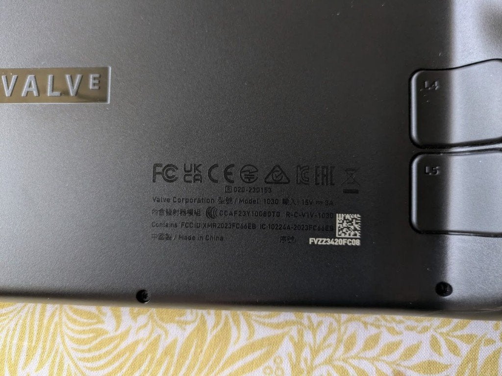 Foto 9 van Steam Deck OLED 512GB + 1TB SD-kaart + Accessoires