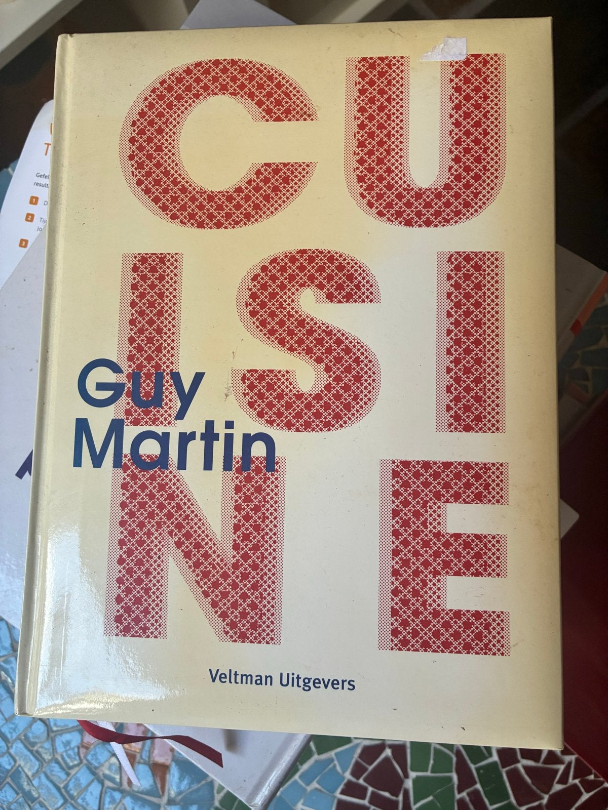 Cuisine door Guy Martin - Kookboek Veltman Uitgevers, Boeken, Ophalen of Verzenden, Zo goed als nieuw