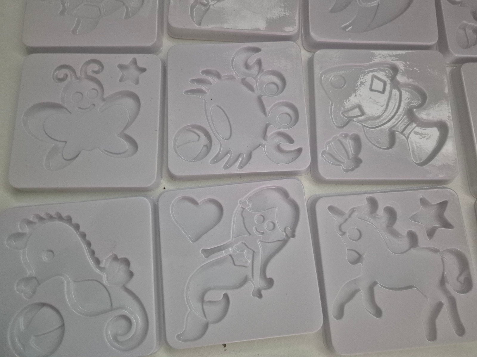 Plastic Knutselmaterialen - Diverse Vormpjes, Ophalen, Dieren, Nieuw, Kunststof
