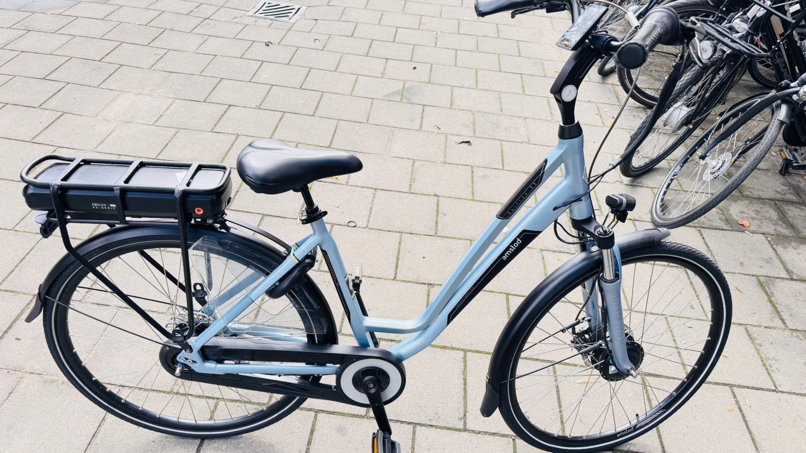 Elektrische fiets Amslod te koop, 47 tot 51 cm, Ophalen of Verzenden, Zo goed als nieuw, Overige merken