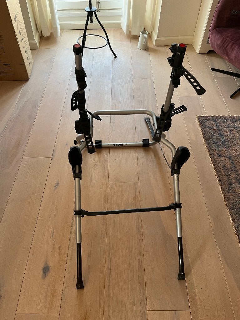 Fietsdrager Thule ClipOn 9104 x3 fietsen, Ophalen, 3 fietsen of meer, Gebruikt, Achterklepdrager