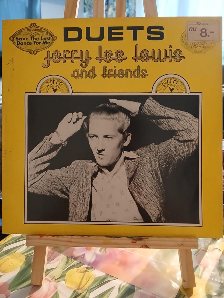 Jerry Lee Lewis - Duets (Vinyl LP), Ophalen of Verzenden, 1970 - 1979, Gebruikt, 12 inch