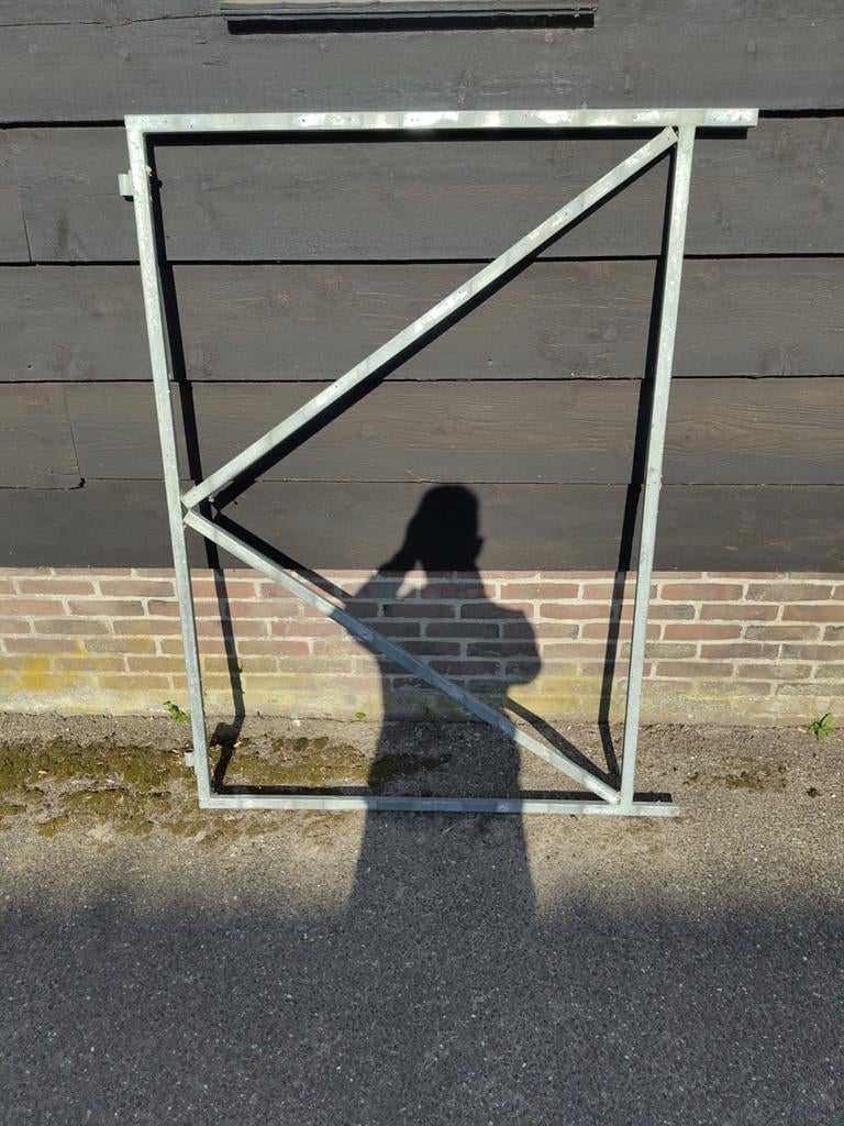 Poortframe, Ophalen, IJzer, Tuinhek