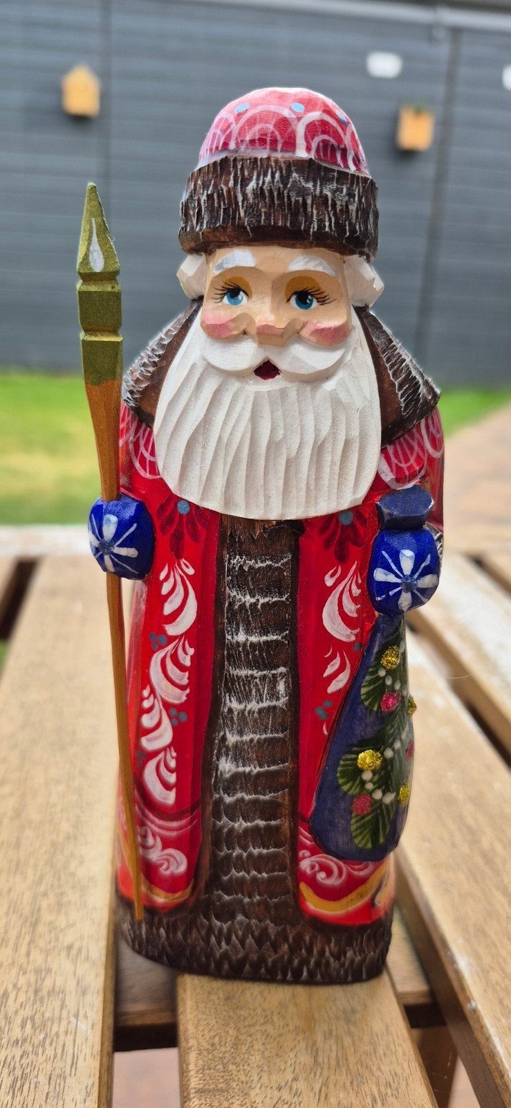 Sinterklaas Sint Nicolaas houten beeld, Ophalen of Verzenden