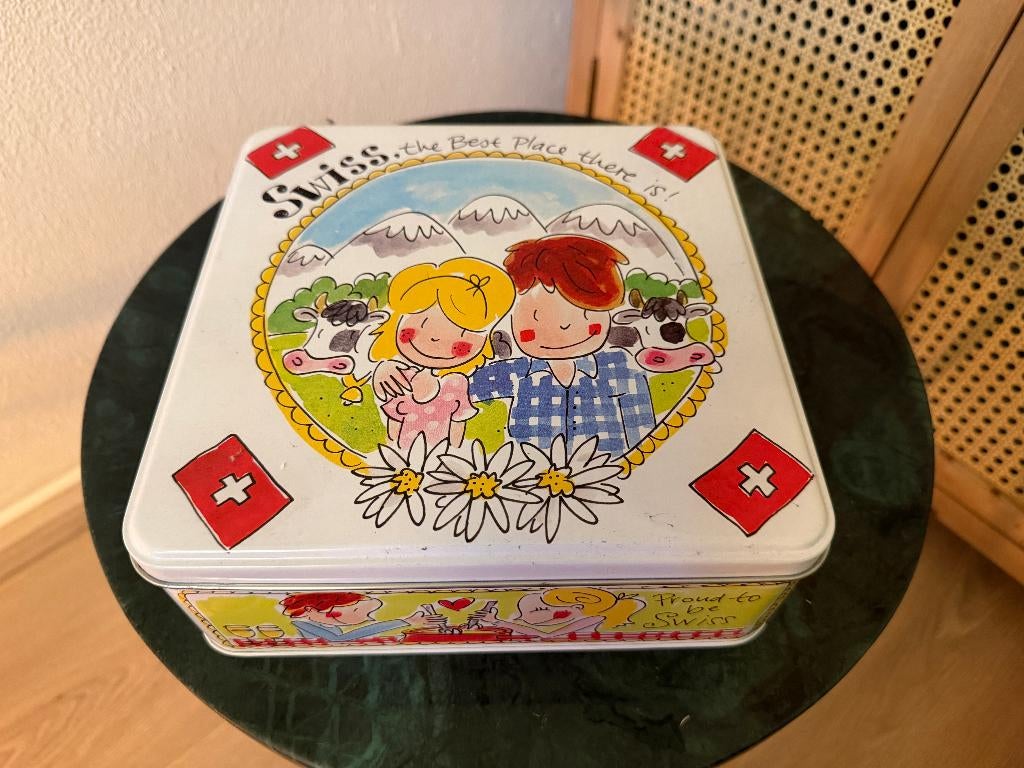 Blond Amsterdam Swiss blik, Verzamelen, Blikken, Ophalen of Verzenden, Zo goed als nieuw, Overige, Overige merken