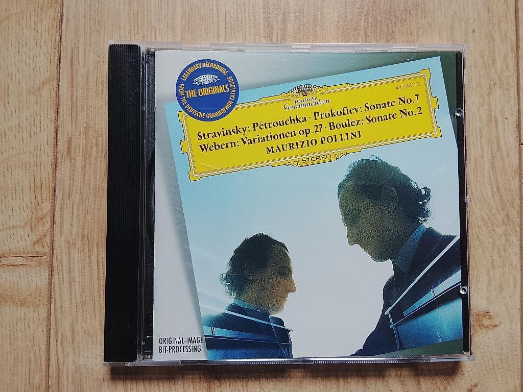 Pollini - Stravinsky Prokofiev Webern, Boulez DG Als Nieuw, Ophalen of Verzenden, Modernisme tot heden, Zo goed als nieuw, Kamermuziek