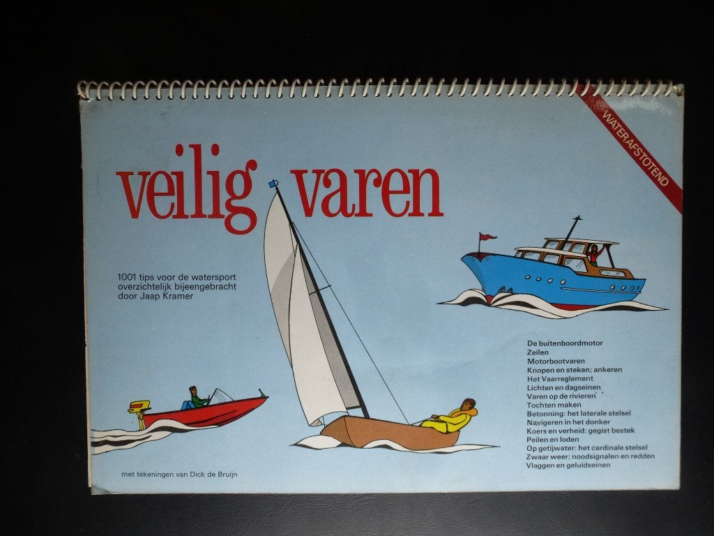 Veilig Varen-Jaap Kramer, 1970, Watersport en Hengelsport, Ophalen of Verzenden, Zo goed als nieuw, Jaap Kramer