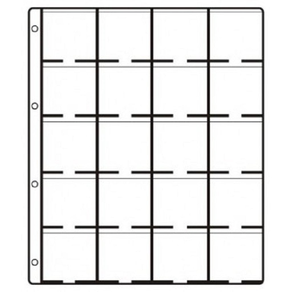 Hartberger muntbladen 20 vaks 10 stuks, Ophalen of Verzenden, Verzamelmap