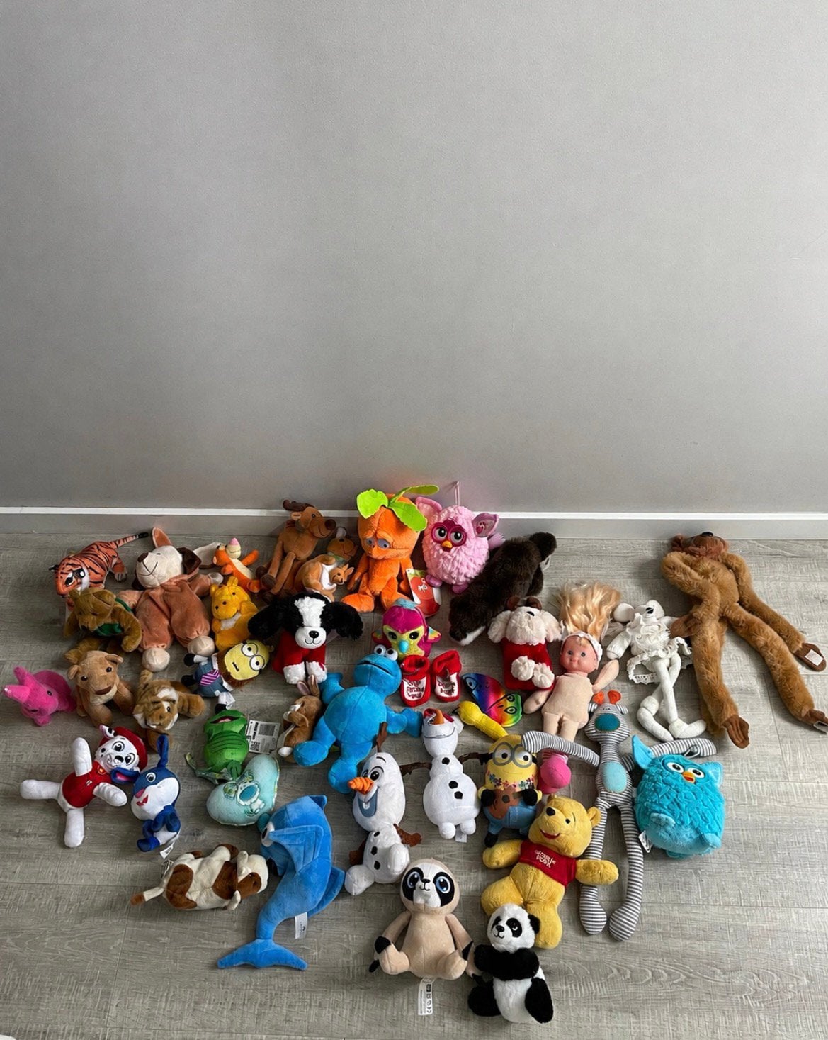 Hele grote set met knuffels, Ophalen of Verzenden, Zo goed als nieuw, Overige typen