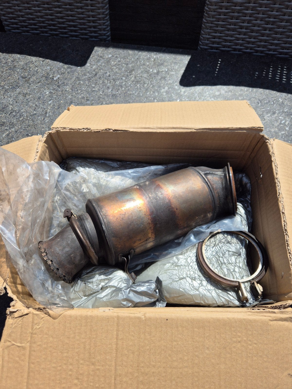 Originele BMW M2 F87 Downpipe, Auto-onderdelen, Uitlaatsystemen, Ophalen of Verzenden, Gebruikt, BMW