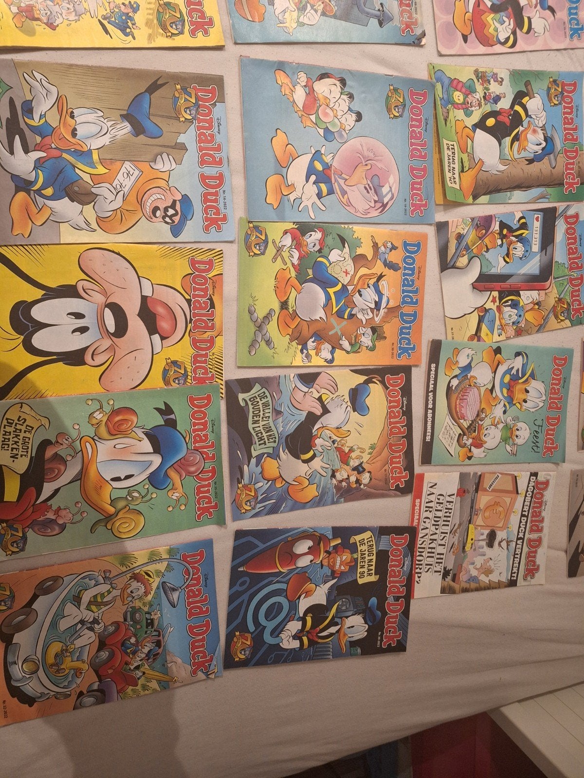 Grote collectie Donald Duck 2022 stripboeken, Meerdere stripboeken, Ophalen, Gelezen