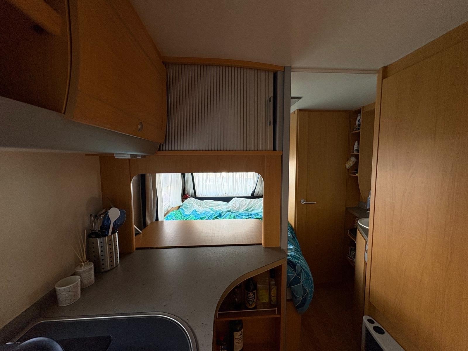 Caravan Knaus evt met winterdak, Caravans en Kamperen, Rondzit, Hordeur, Knaus, Tot en met 4