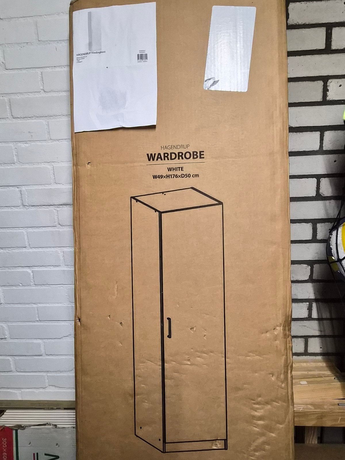 kastje kledingkast met schappen vakken, Ophalen, Overige typen, Nieuw, 50 tot 100 cm