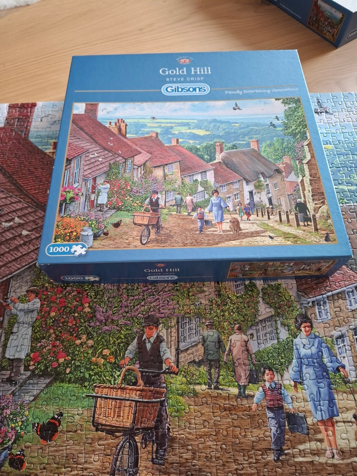 Gibson puzzels, Ophalen, 500 t/m 1500 stukjes, Zo goed als nieuw