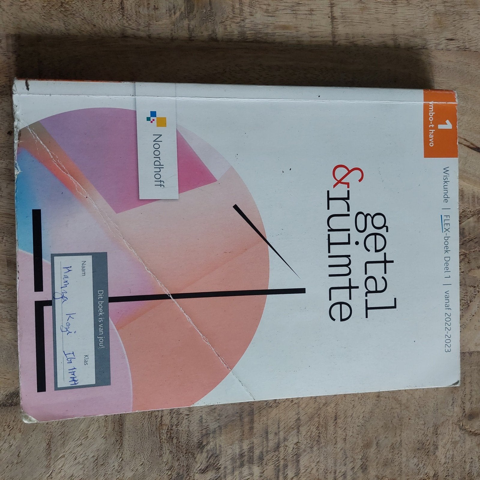 Getal & Ruimte 13e ed vmbo-t/h 1 FLEX leerboek deel 1, Boeken, Ophalen of Verzenden, Gelezen