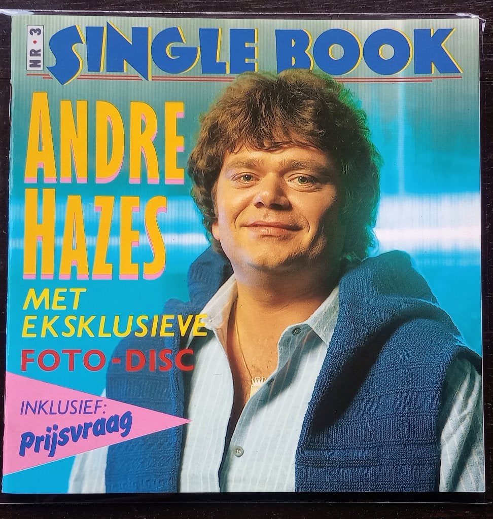 André Hazes – Single Book Nr. 3, Ophalen of Verzenden, Zo goed als nieuw, 7 inch, Nederlandstalig