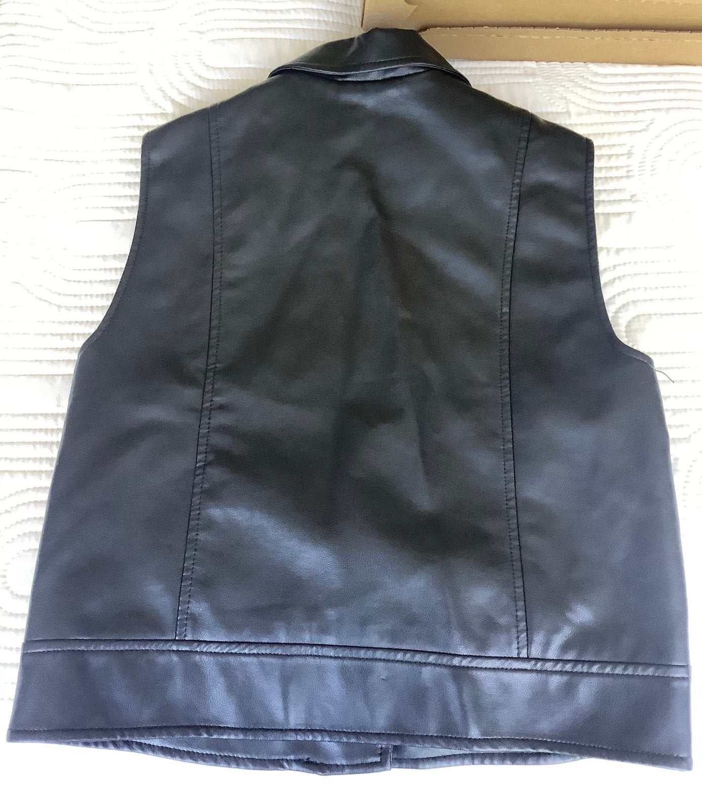 Leren gilet meisjes, Ophalen of Verzenden, Gebruikt, Meisje, Overige typen