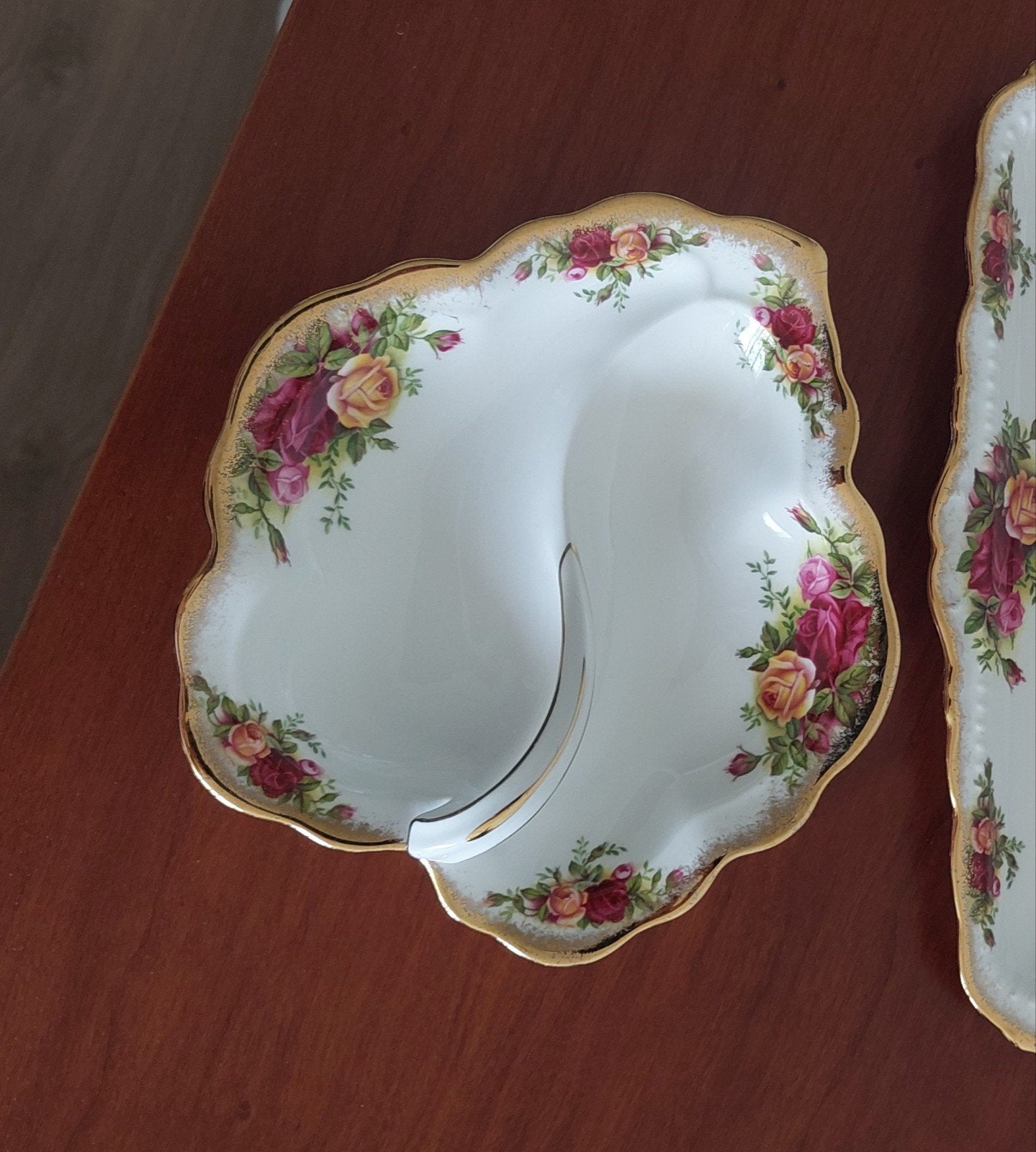 Royal Albert Old Country Roses koekschaaltje, Ophalen