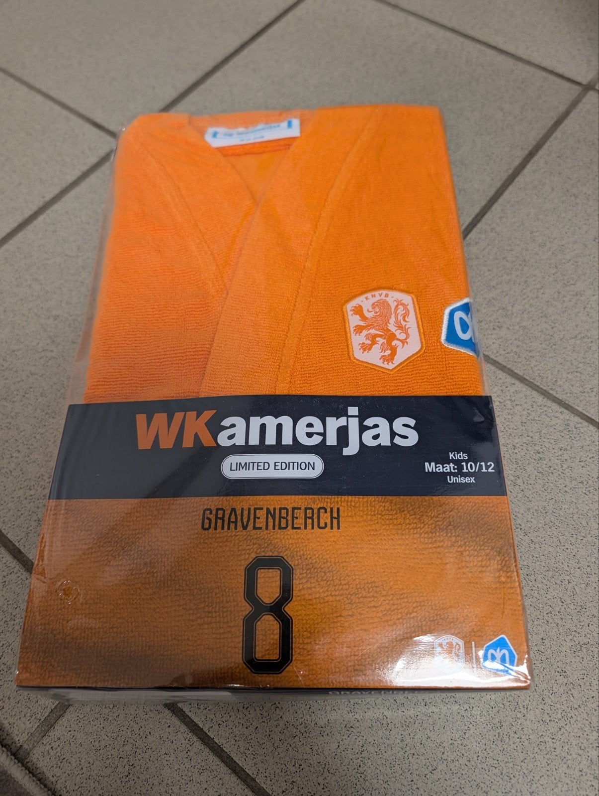 WK Kamerjas Gravenberch 8 - Limited Edition Kids 10/12, Onbekend, Ophalen of Verzenden, Nieuw
