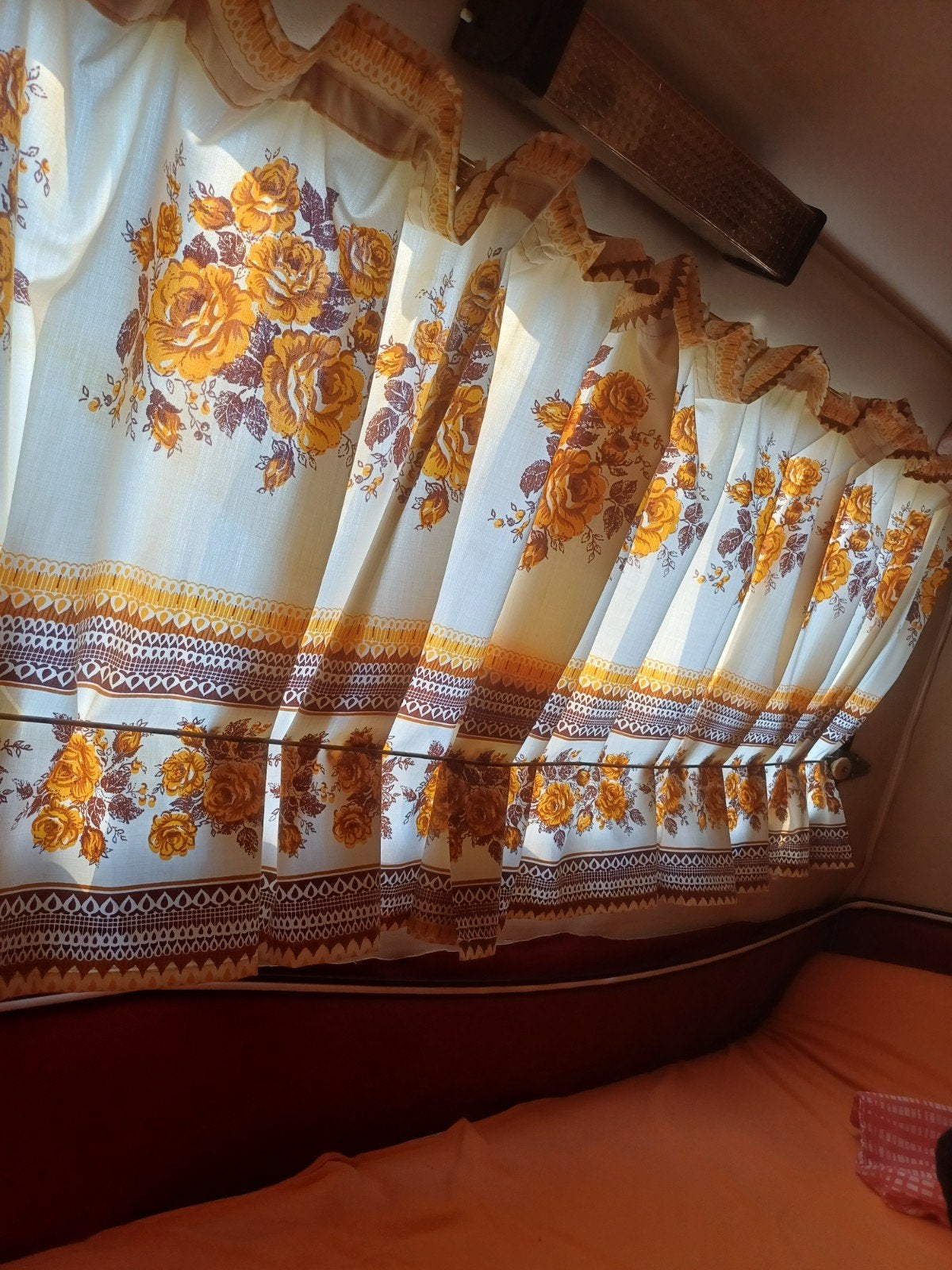 Gordijnenset voor Constructam Coral, Caravans en Kamperen, Caravan accessoires, Ophalen of Verzenden, Gebruikt