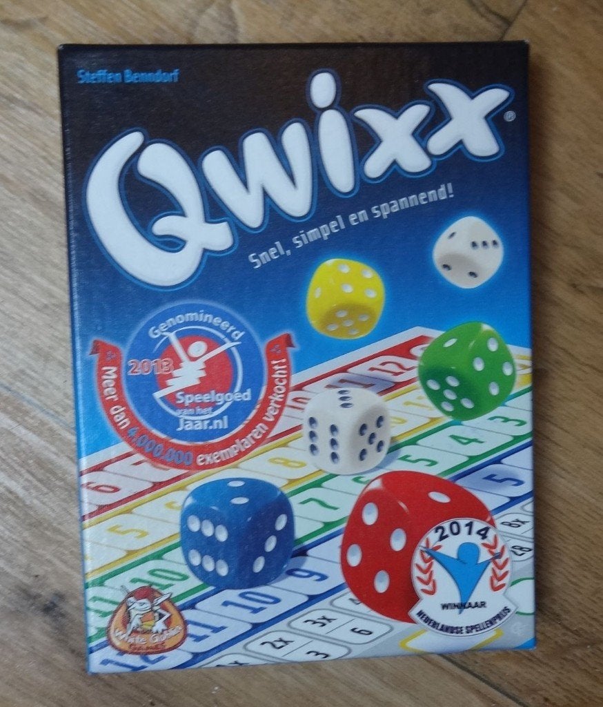 Qwixx dobbelspel Helemaal nieuw in doos, Een of twee spelers, Ophalen of Verzenden, Nieuw, Steffen Benndorf