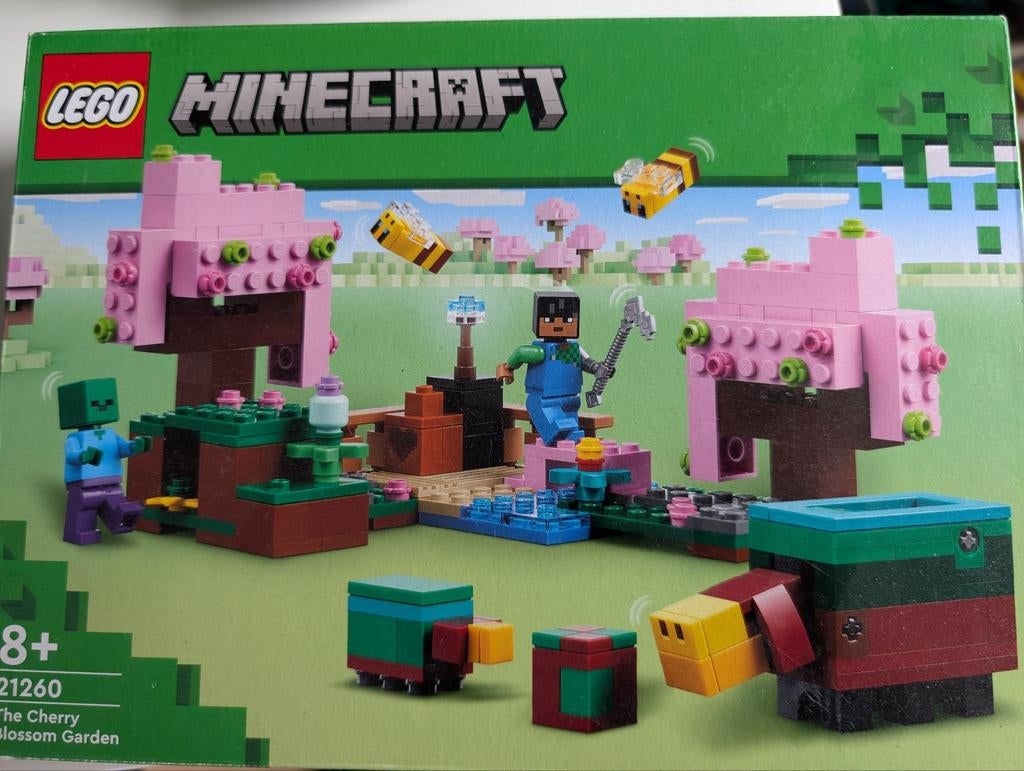 Nieuw: Lego Minecraft Cherry Blossom Garden, Ophalen, Nieuw