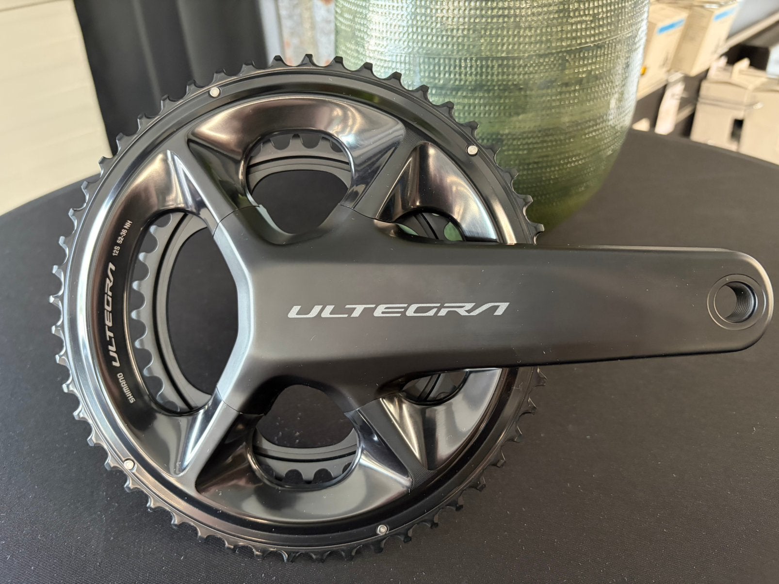 Shimano Crankstel Ultegra R8100 52-36T 165 mm crank 2x12 sp, Fietsen en Brommers, Fietsonderdelen, Nieuw, Aluminium, Shimano, Racefiets