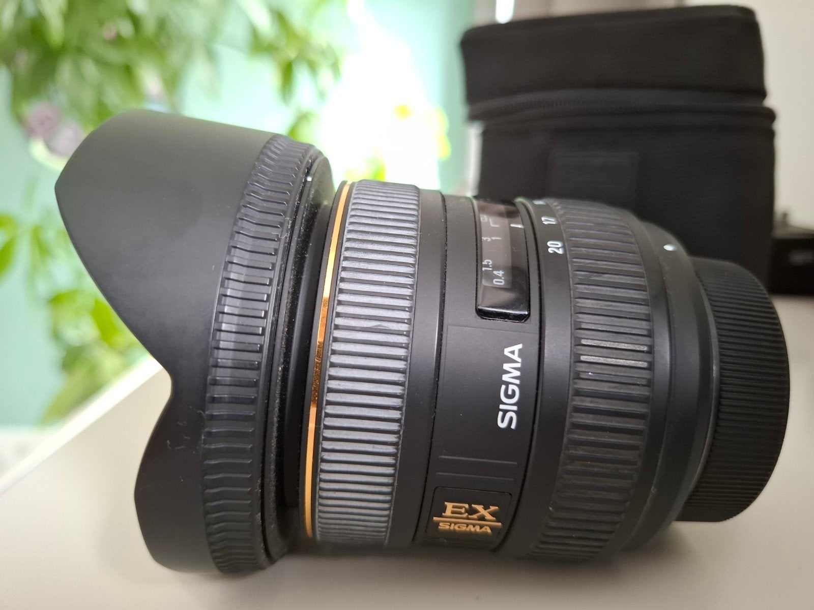 Sigma 10-20mm f/4-5.6 EX DC HSM Groothoeklens Nikon, Sigma, Beschermhoes/tas, Zo goed als nieuw, Nikon F-mount