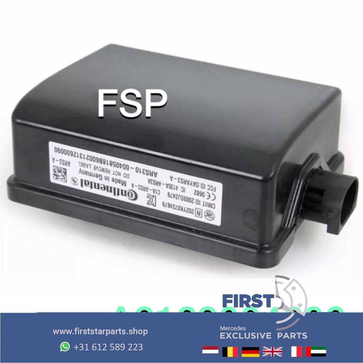A2129004603 Mercedes radar sensor distronic afstand module, Auto-onderdelen, Gebruikt, -, Ophalen of Verzenden, -