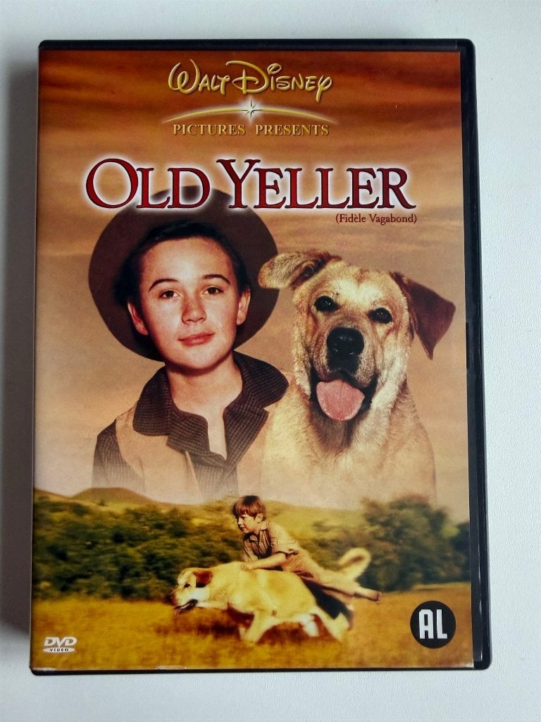 Old Yeller (1957) DVD | Actie 5=4, Ophalen of Verzenden, Zo goed als nieuw