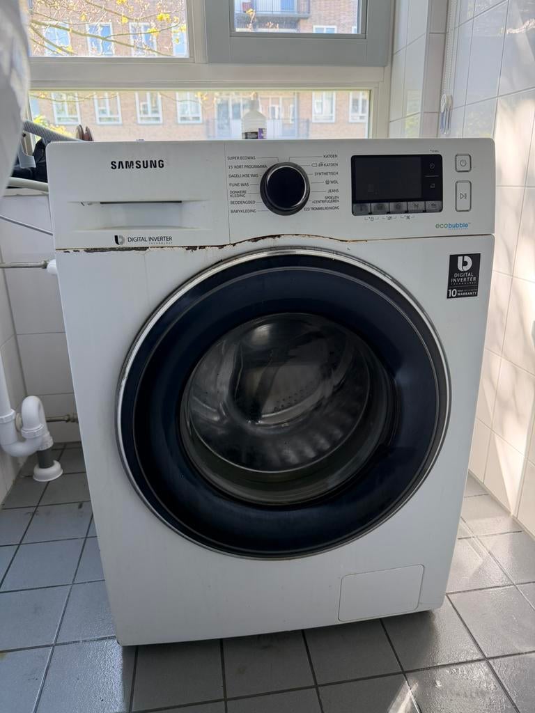 Wasmachine Samsung en Droger Zanussi gratis afhalen, Witgoed en Apparatuur, Wasmachines, Ophalen, Gebruikt, 85 tot 90 cm, 1200 tot 1600 toeren