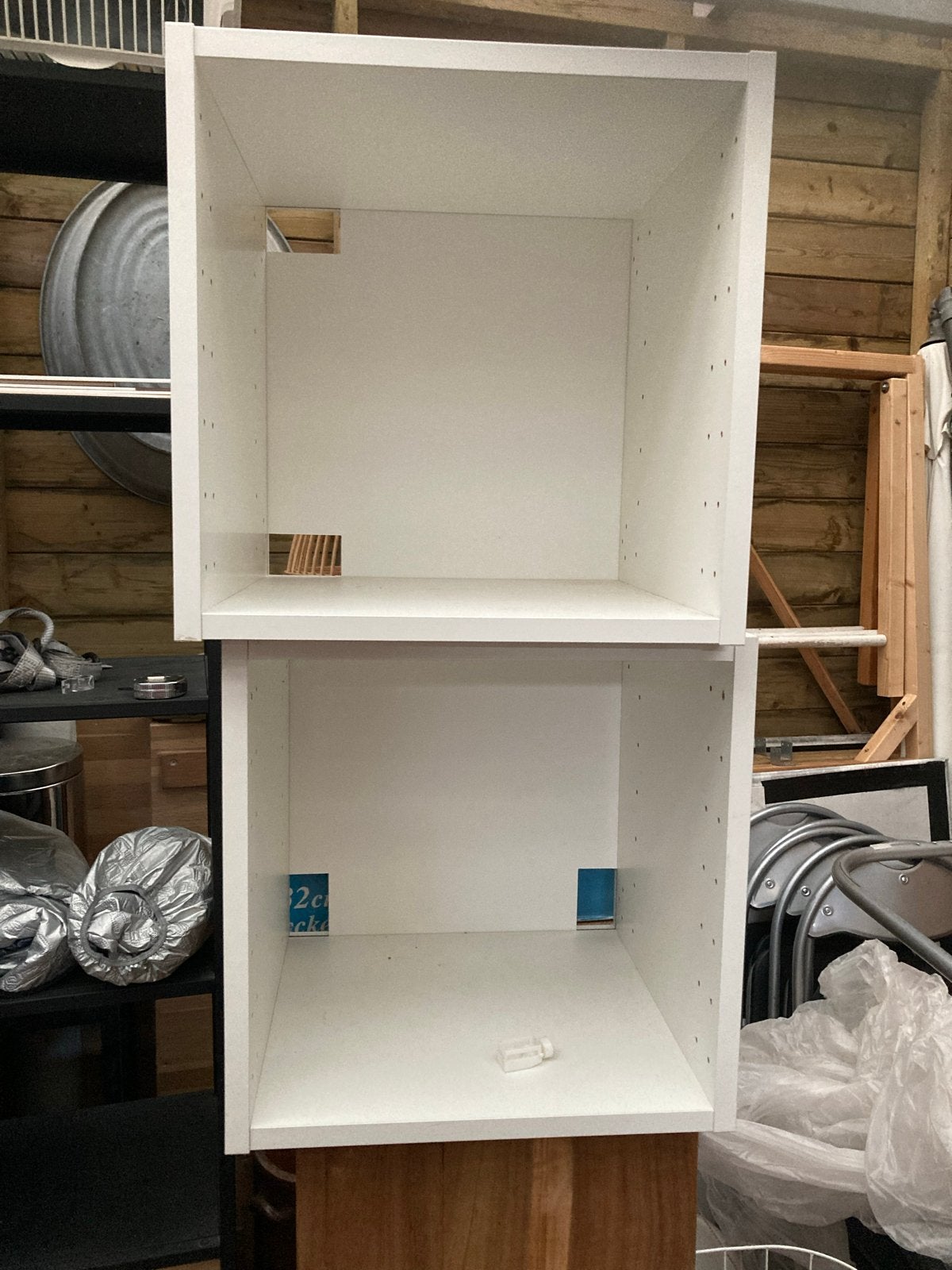 IKEA METOD Keukenkast Wit - 2x Bovenkast, Ophalen, Zo goed als nieuw