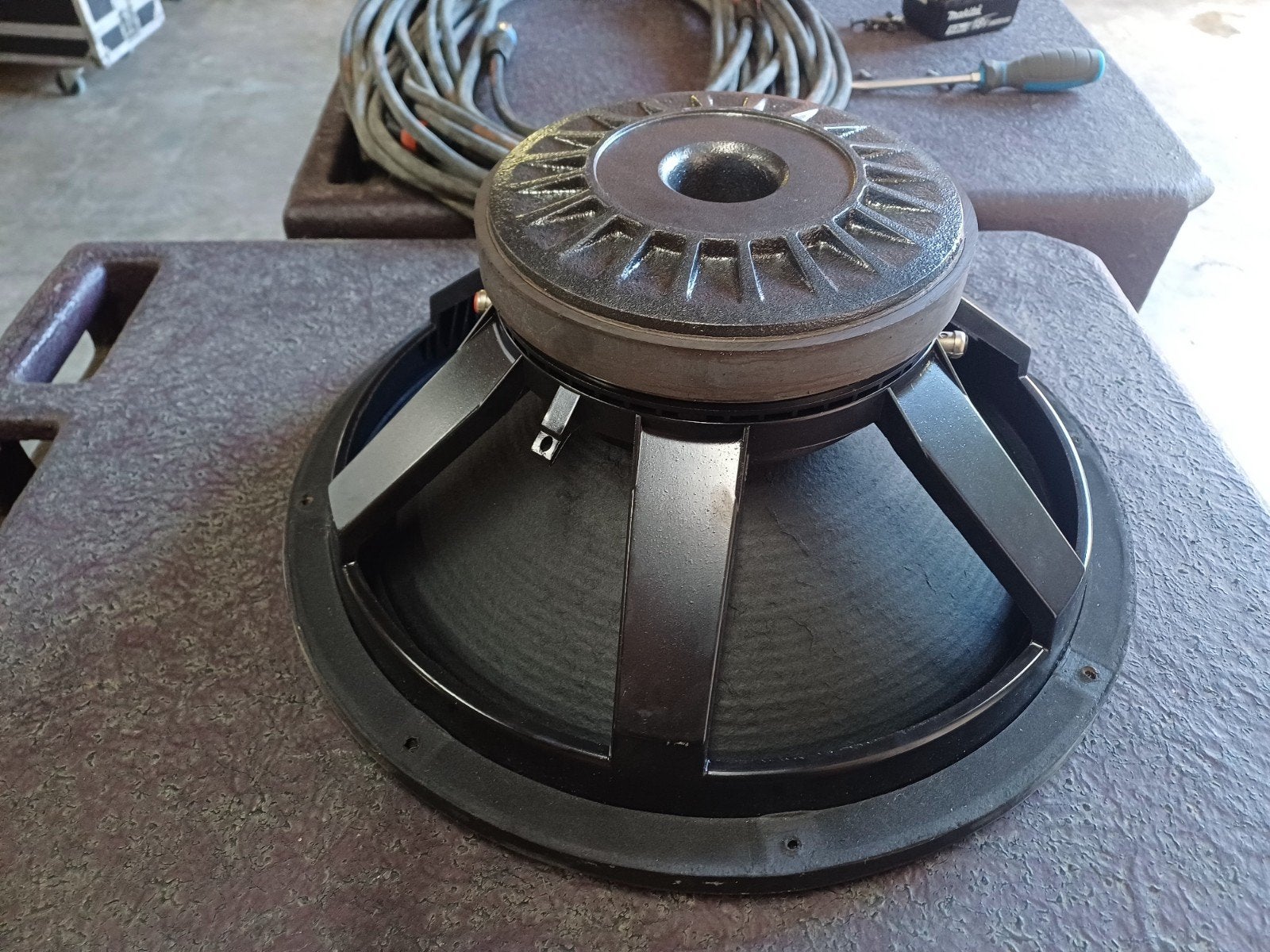 Master audio md218 speakers orgineel (OEM Beyma), Ophalen, Gebruikt, Overige merken
