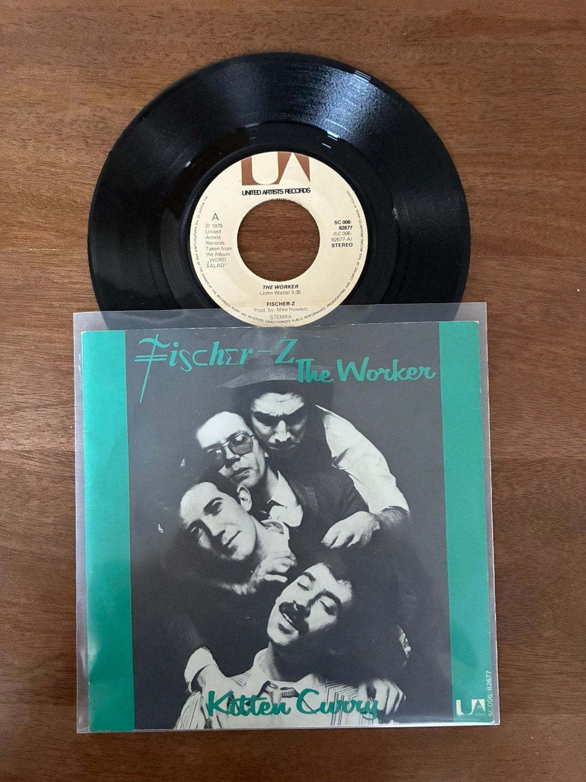 Fischer-Z - The worker, Ophalen of Verzenden, 7 inch