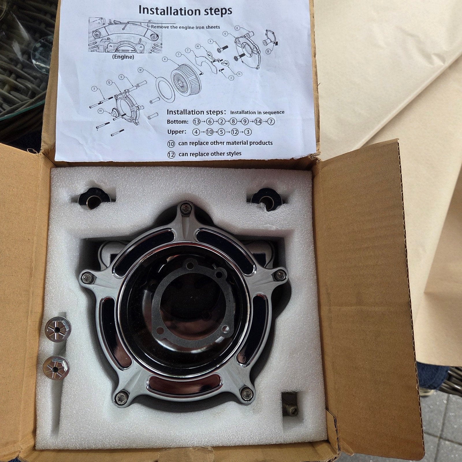 te koop luchtfilter nieuw in doos streetglide 2015, Ophalen of Verzenden, Nieuw